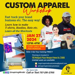 Custom Apparel Workshop 