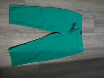 Teal Green Capri Pants