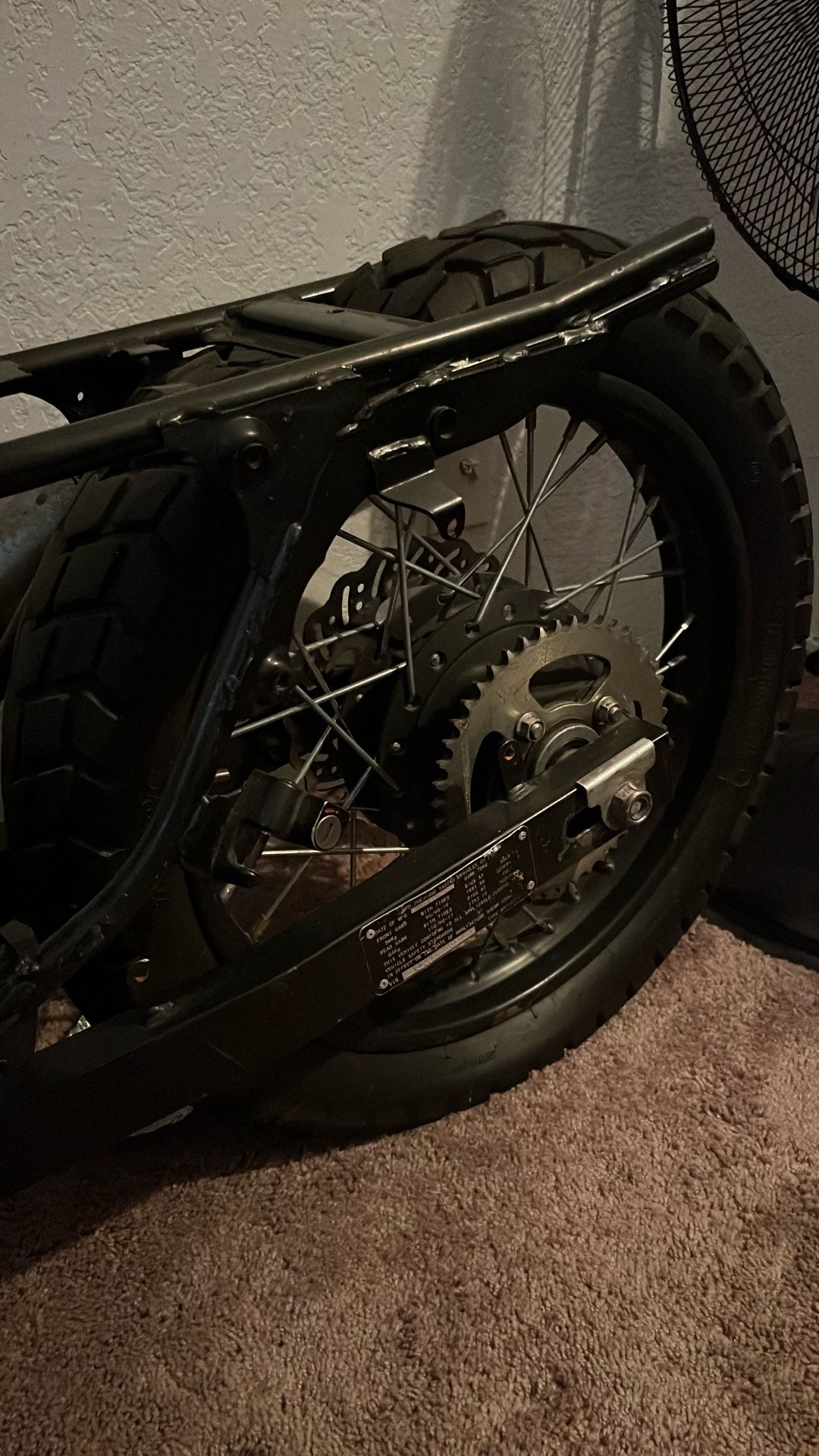 Motorbike Roller Parts only Good motor 250  Electric starter 