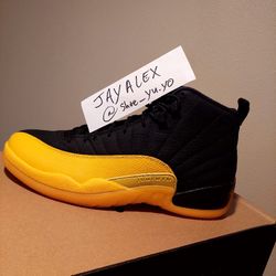 Jordan 12 Retro Black University Gold