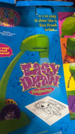 Vintage LISA FRANK EASY DRAW Art Projector KB Toys NOS *