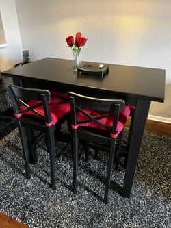 High Table With 4 Seats