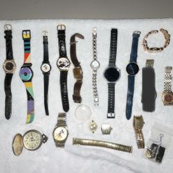 Men’s & Women’s Bulk Watch Lot - For Parts/Repair