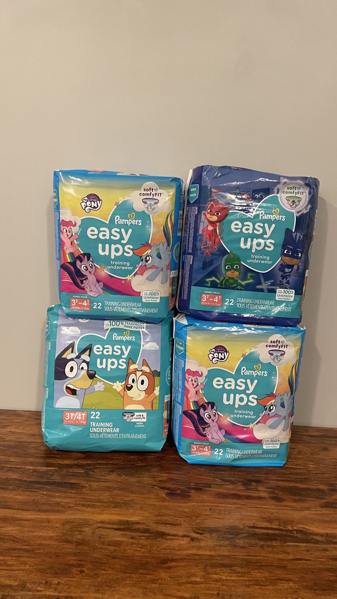 Pampers easy ups baby diapers 3t-4t  $30