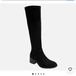 Kenneth Cole Black Heeled Boots