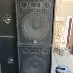 Audio Centron CE-15 A Un Powered Monitor Speakers