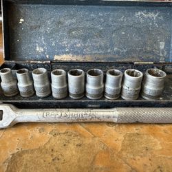 Craftsman BE Socket Set  1/4”