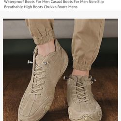 New Italian, Handmade Suede Boots Men’s/Women