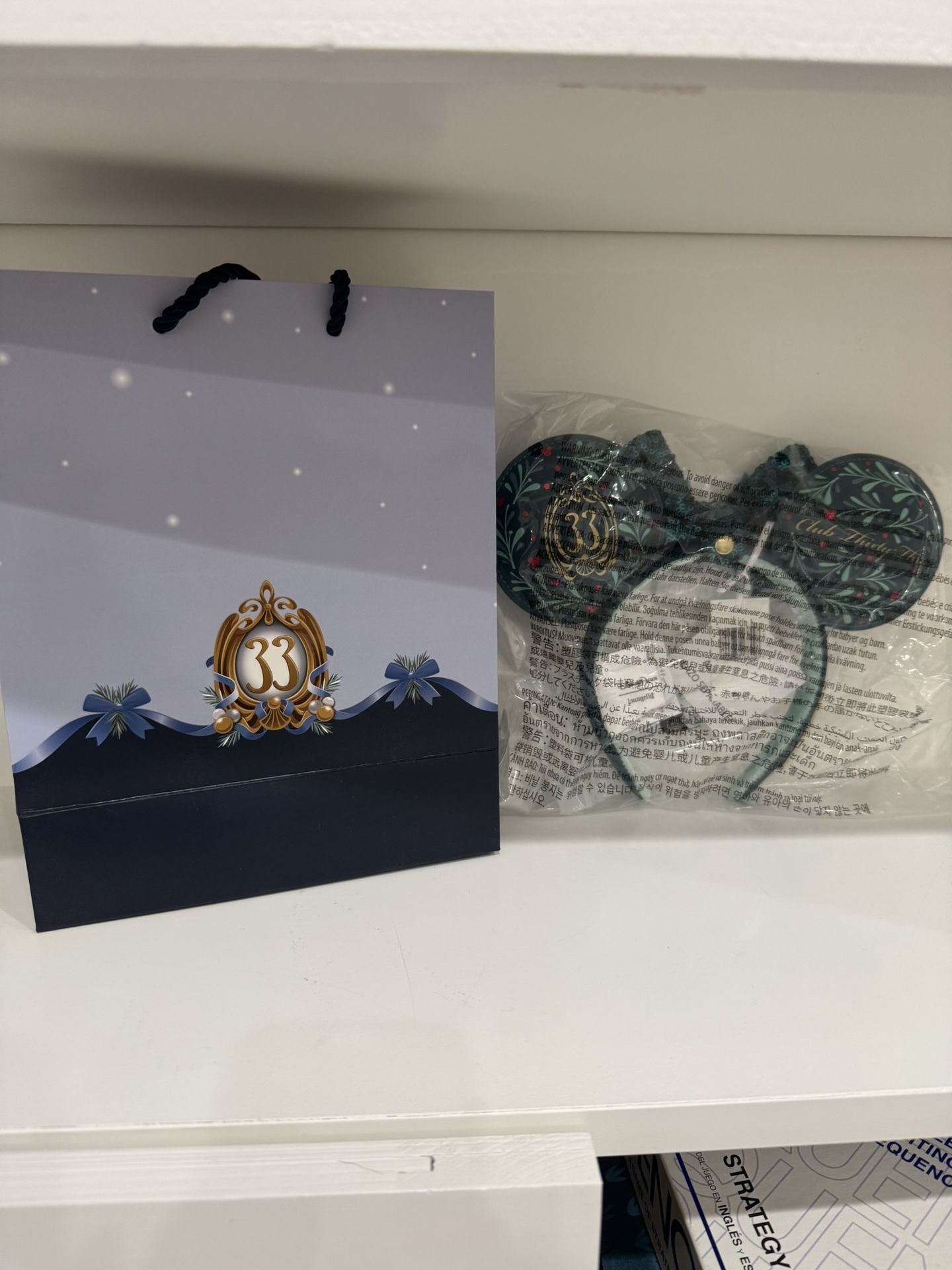 New Club 33 Holiday Ears