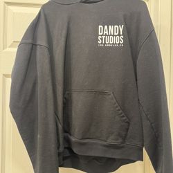 Dandy Hats Dandy Studios Hoodie Men L Rare