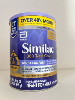 29.8oz Similac360 total care gentle comfort