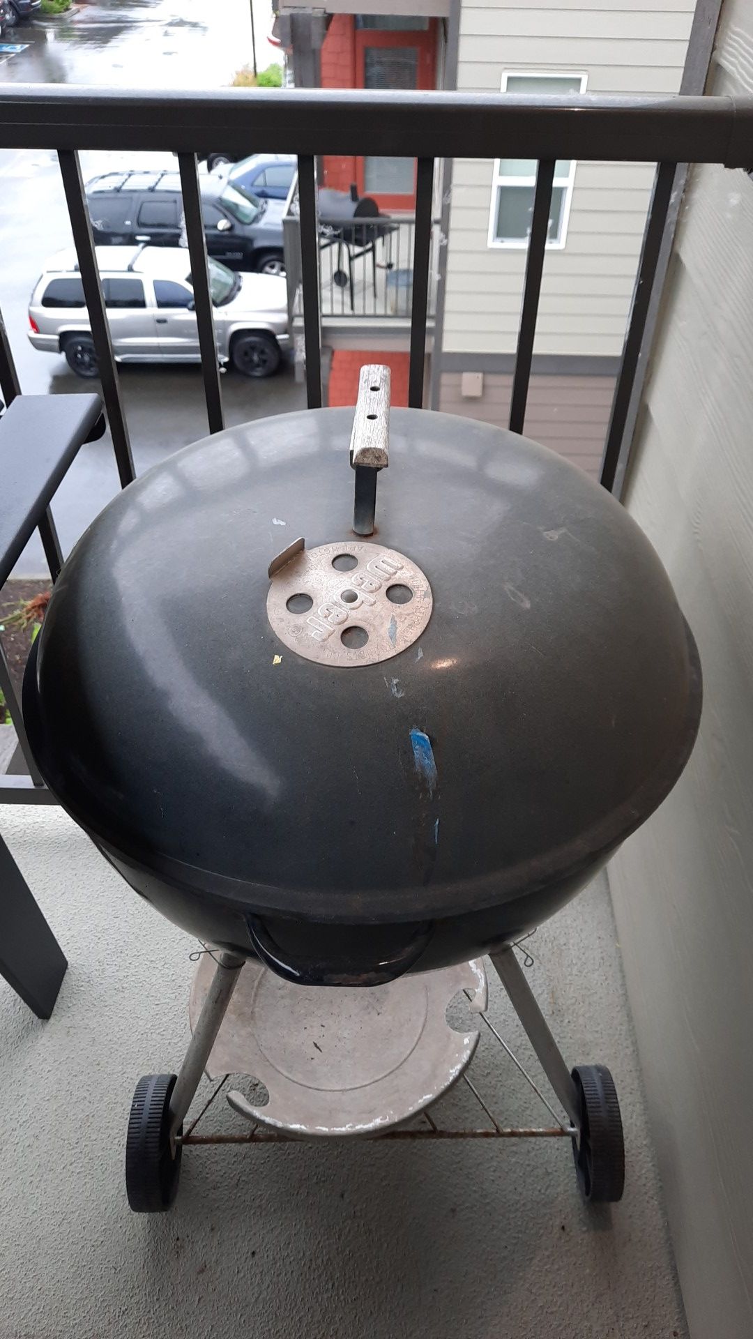 Weber charcoal grill
