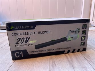 Brand New 20V Cordless Leaf Blower – 4.0Ah Battery + Charger