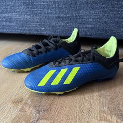 adidas X 18.3 Soccer Cleats Size 4
