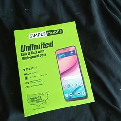 Prepaid simple mobile phone TCL K24 (Firm Price)