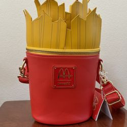 💛 loungefly mcdonald’s fries figure crossbody bag boxlunch 💛