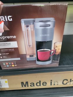 New Keurig K Supreme MultiStream Grey