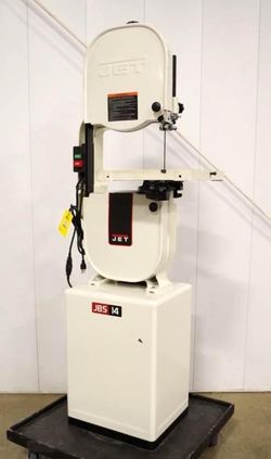 JET 14" Woodworking Bandsaw w/ Metal Base Cabinet, M/N JWBS-14CS, Demo unit