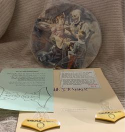 The Bradford exchange the toy maker plate