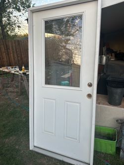 Exterior 36x80  isquierda. LH fibra de vidrio