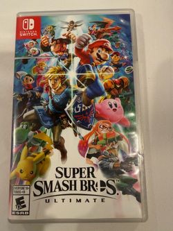 Nintendo switch Super Smash Bros