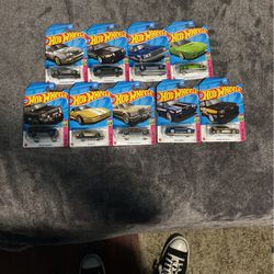 Hot Wheels The 80s/lot of 9