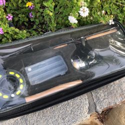 LL Bean Fly Fishing Rod and Reel plus a Spinning Combo-Cased PERFECT for High Sierra Trout Fishing