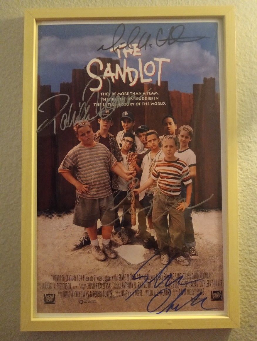 THE SANDLOT MEMORABILIA