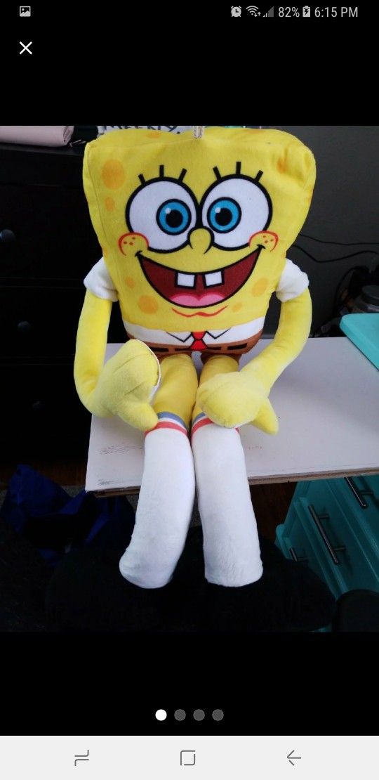 Spongebob Squarepants stretchkins toy