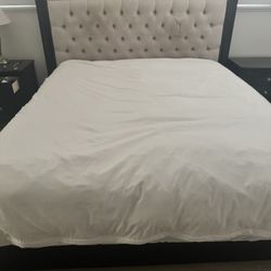 Bed Frame (Restoration Hardware) King