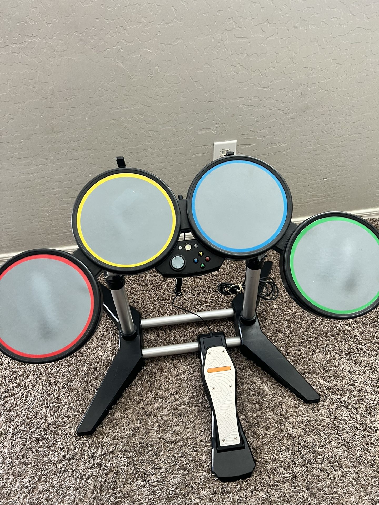 Xbox 360 Wired Rockband Drums Set