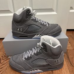 Jordan 5 wolf grey