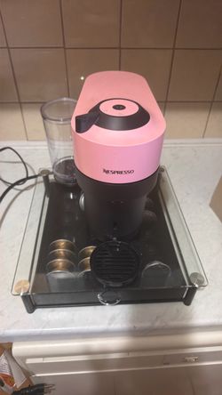 Nespresso machine with drawer