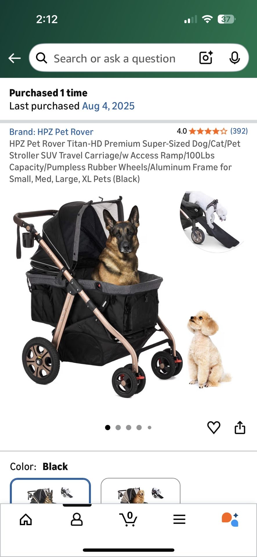 Medium Sized Dog Stroller