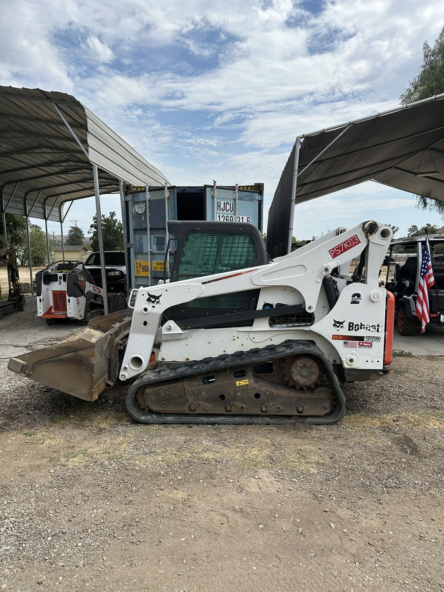 2017 Bobcat T870 Skid Steer