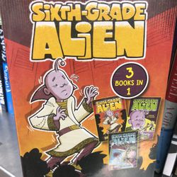 Sixth Grade Alien Books 📚📚📚