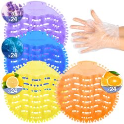 96, Urinal Cakes for Men Toilets, Four Scents Urinal Mats