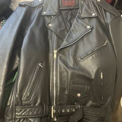 Leather jacket