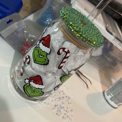 Glass Cup Custom 16oz