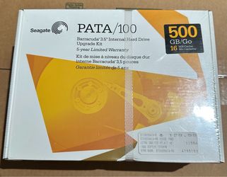 Seagate PATA/100 500 GB/Go 16MB Cache