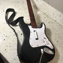 Rock Band Fender Stratocaster XBOX 360 Wireless Guitar XBGTS2 Harmonix Tested