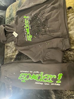 Grey 555 hoodie L size full set