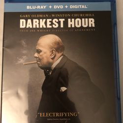 Winston Churchill Darkest Hour Gary Oldman Bluray 