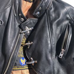 USAF Flight Garment Leather Jacket 