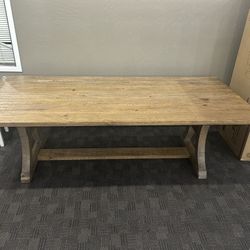 Solid Wood Table Oak Table 