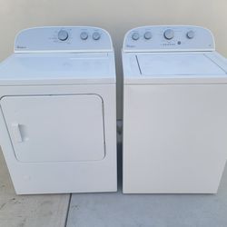 Whirlpool Washer and Dryer