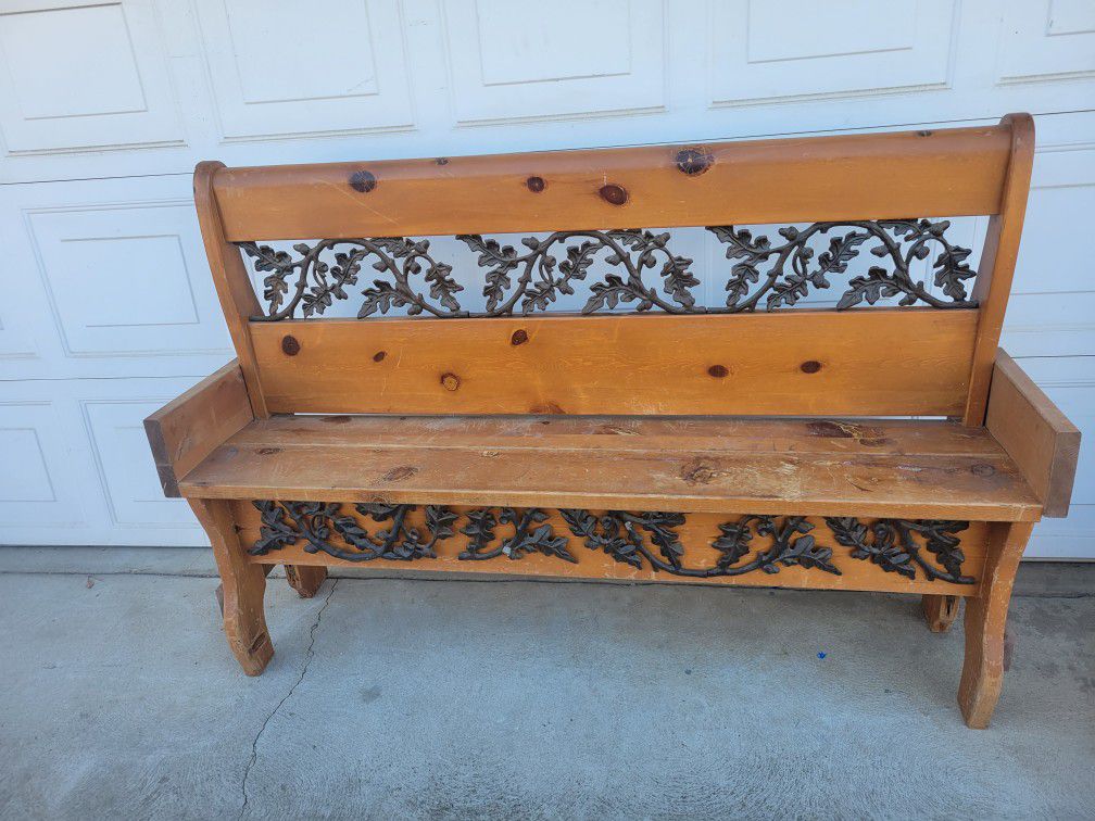 Custom Wood Bench!
