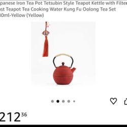 Japanese Iron Tea Pot 