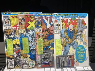 X-men -Xcutioners Song 4x Lot