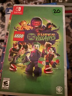 Lego DC villains Nintendo Switch